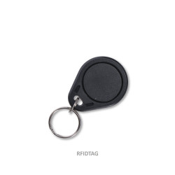 RFID čip-kľúčenka, vhodná pre KEY a NICE čítačky, čierna bez potlače RFID čip-kľúčenka, vhodná pre KEY a NICE čítačky, čierna bez potlače